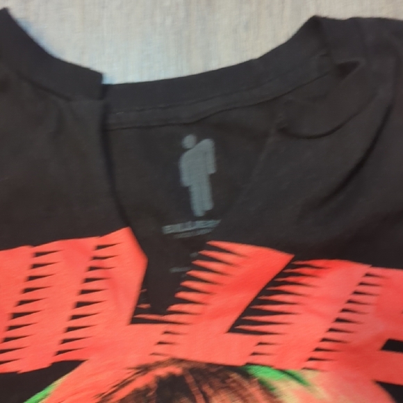 Billie Eilish "Hand To Face" Music Tour Tshirt - Picture 3 of 4